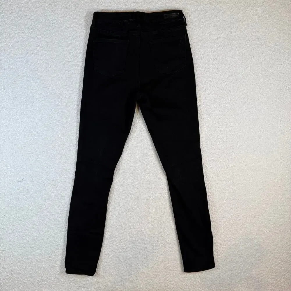 Articles of society womens black denim skinnny jeans size 2
